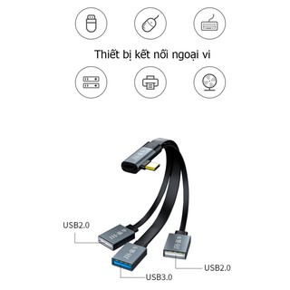 HUB USB TYPE-C RA 3 CỔNG USB JINGHUA Z439A