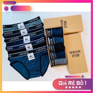 Quần Lót Nam Tam Giác Quần Sịp Nam Boxer Lacoste Cao Cấp