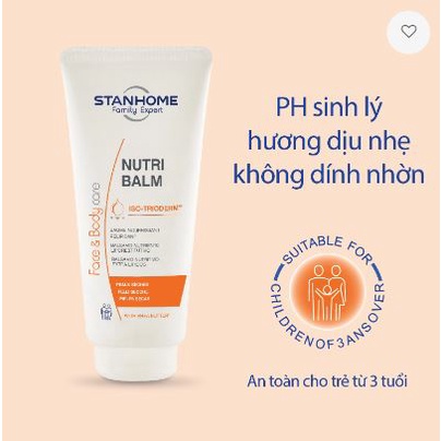 Kem Dưỡng Ẩm STANHOME NUTRI BALM Cho Da Khô, Da Nhạy Cảm 200ML