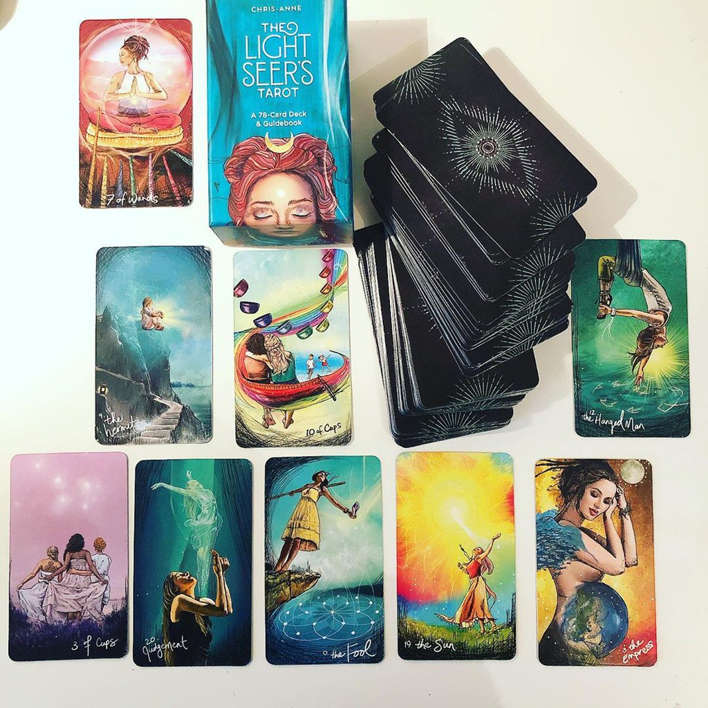 Bộ Bài Bói Light Seer’s TomcityVN Tarot 78 Lá Bài Chất Lượng Cao