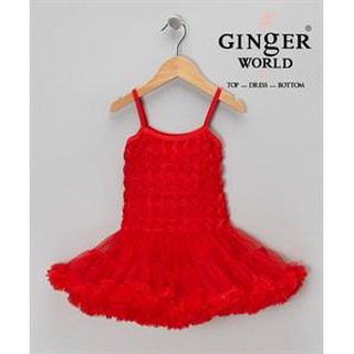 Váy múa Bale cho bé gái Gingerworld từ 1-8 tuổi, vải cotton thoáng mát size 9kg đến 40kg PD180