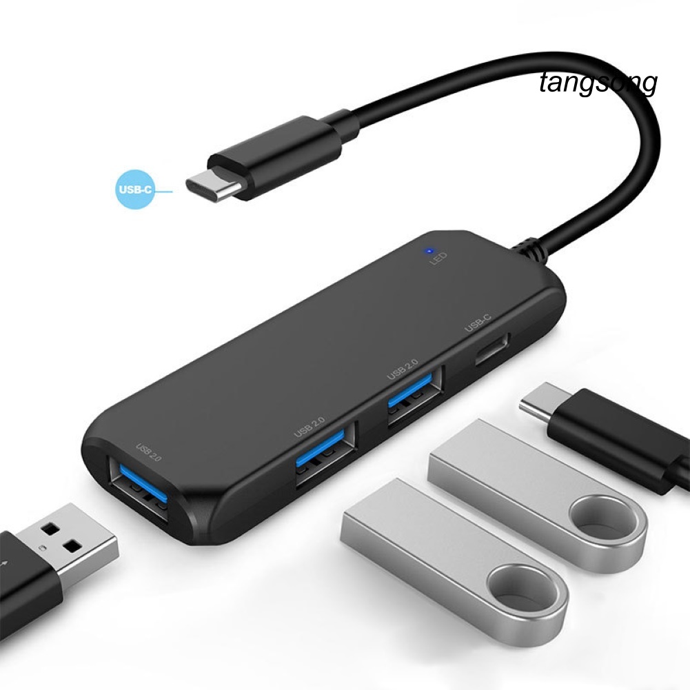 Bộ Chia Cổng Usb 2.0 Cho Macbook / Pc / Laptop