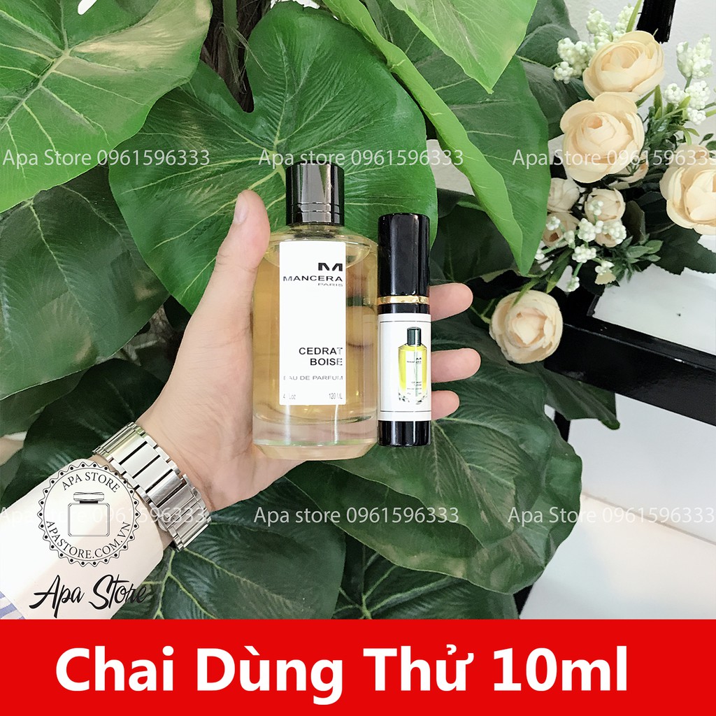 Nước Hoa Mancera Cedrat Boise Chai 10ml