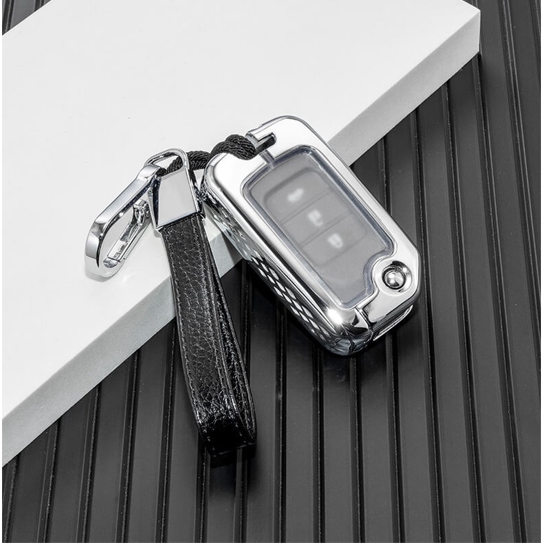 Vỏ Bọc Chìa Khóa Bằng Hợp Kim Cho Xe Hơi Honda City HRV CRV Accord Civic