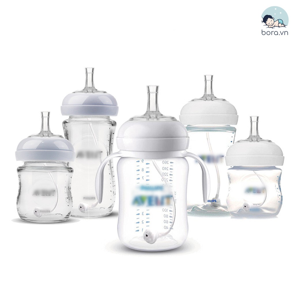 Ống hút bình sữa Avent cho bé chống sặc, chống đầy hơi - MyBaby