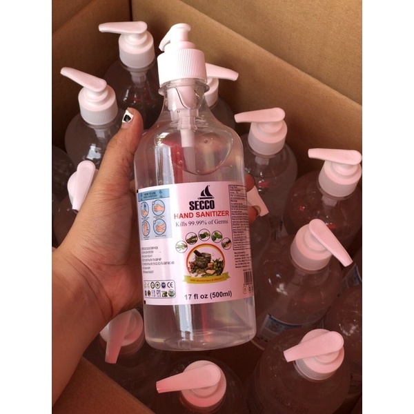 Gel rửa tay SECCO HAND SANITIZER 500ml
