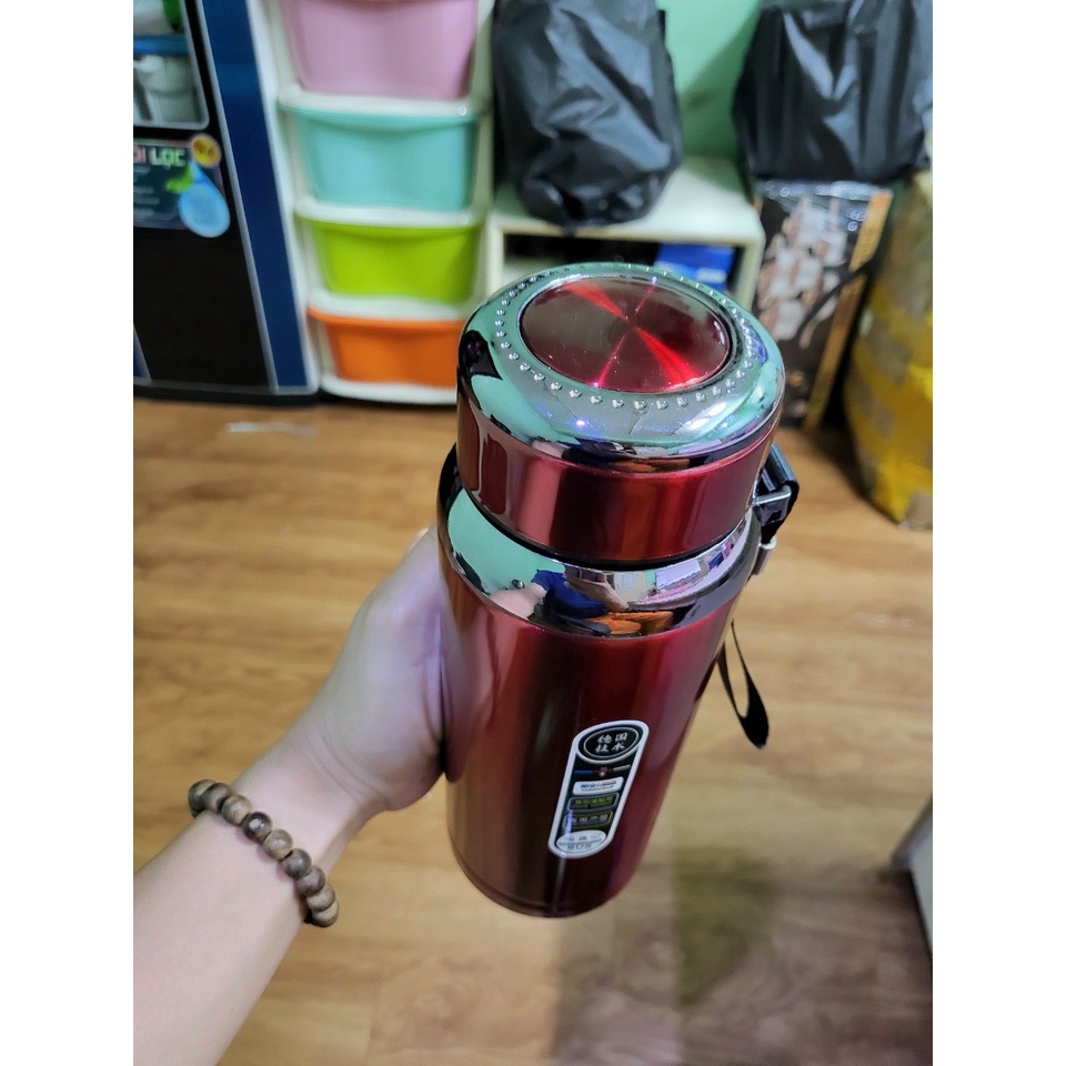 BÌNH GIỮ NHIỆT 800ML LOẠI XỊN INOX 304