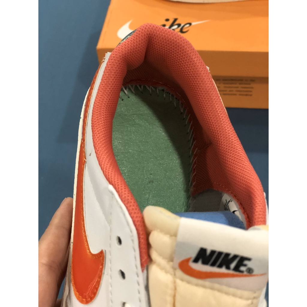 ⚡️ ⚡️[FullBox &amp;Bill] Giày Sneaker Blazer Low vệt cam Chuẩn 1:1 HOT