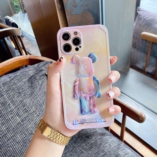Ốp lưng iphone - ốp iphone bearrick nổi màu ombre