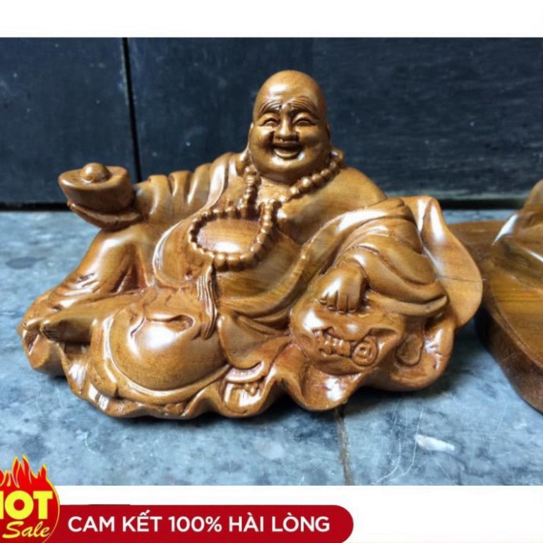((GIÁ XƯỞNG )) Tượng di lạc ngồi lá sen -tặng vòng đeo tay - HÀNG XUẤT XƯỞNG