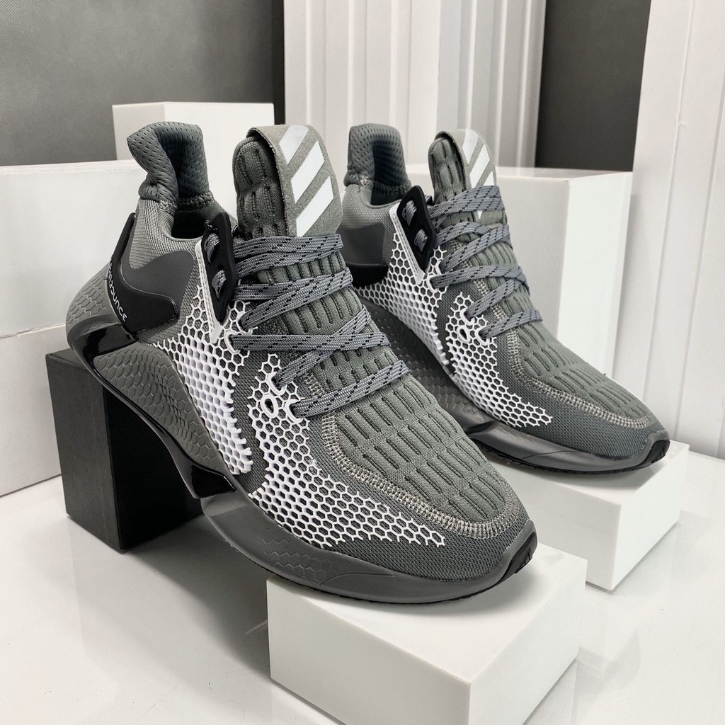 Giày Nam Adidas alphabounce instinst 2020 Fullbox - Xám Full | BigBuy360 - bigbuy360.vn