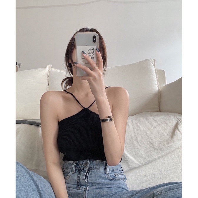 Áo yếm trơn body