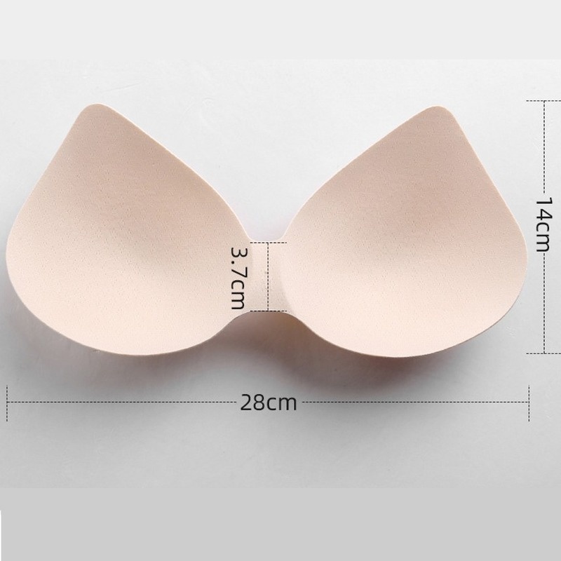 Miếng đệm ngực cao su latex giả mềm mại vô hình tháo rời được dành cho phái nữ