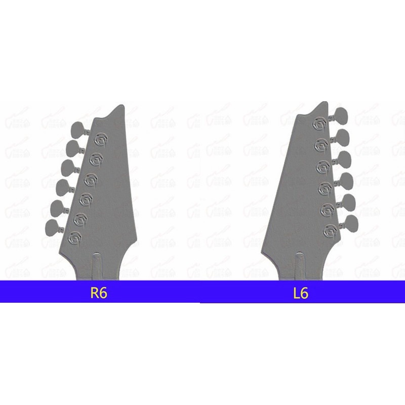 1 Bộ Chốt Chỉnh Dây Đàn Guitar Điện Màu Bạc Chrome DJ334 Chuyên Dụng