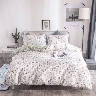 Set chăn ga gối cotton Hàn Quốc