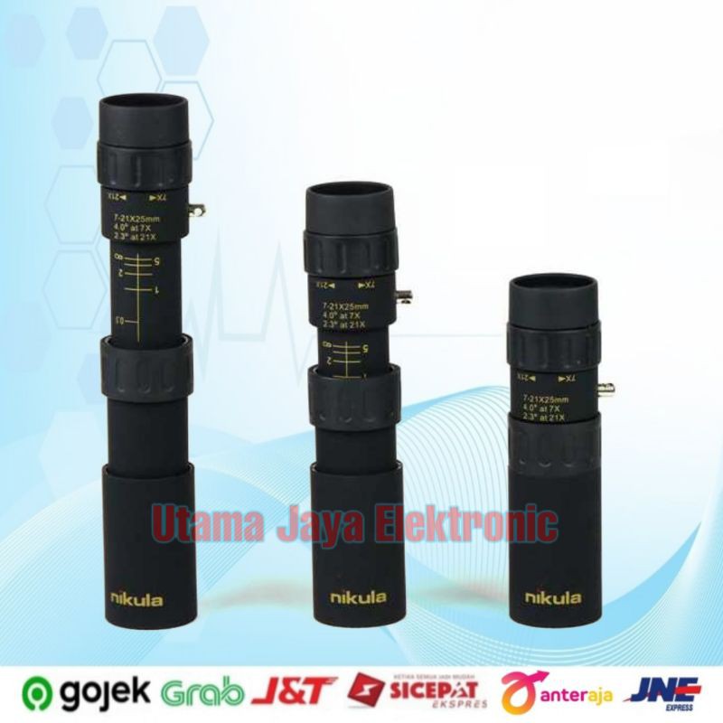 Ống Nhòm Nikula 10-30 X 25 Zoom Z13103025