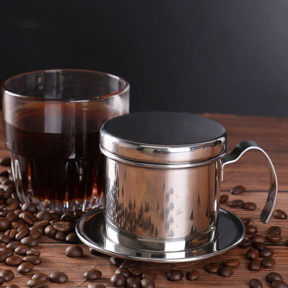 Dụng Cụ Lọc Cà Phê Bằng Thép Không Gỉ Thiết Kế Nhỏ Giọt Tiện Dụng Cho Nhà Bếp