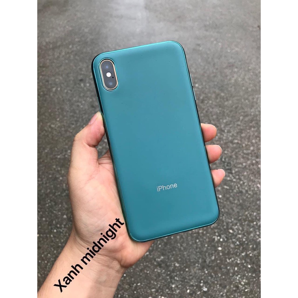 Ốp lưng Iphone nhám viền si mềm 7plus/8plus/x/xs/11/11promax/12/12promax - Dino Case dt01