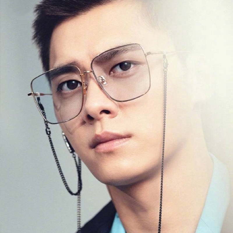 Kính mát gọng vuông phong cách Hàn Quốc tiêu chuẩn bảo vệ UV400