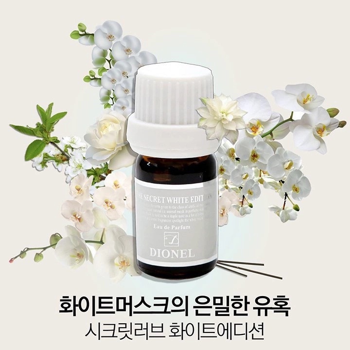 Nước Hoa Vùng Kín Hương Hoa Cam Thuần Khiết DIONEL Secret Love Nature White Edition Special Inner Perfume 5ml