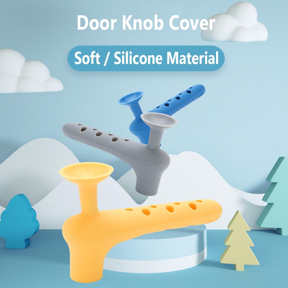 Vỏ Bọc Tay Nắm Cửa Bằng Silicon Chống Va Chạm An Toàn Cho Bé