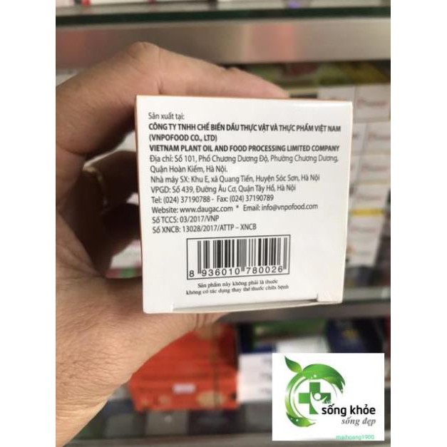 DẦU GẤC VIÊN NANG VINAGA DHA- cho sức khoẻ, trí tuệ và sắc đẹp