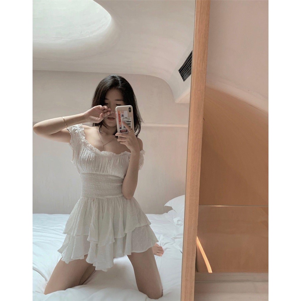 Đầm Một Mảnh Lệch Vai Kiểu Mới Thời Trang Mùa Hè 2022