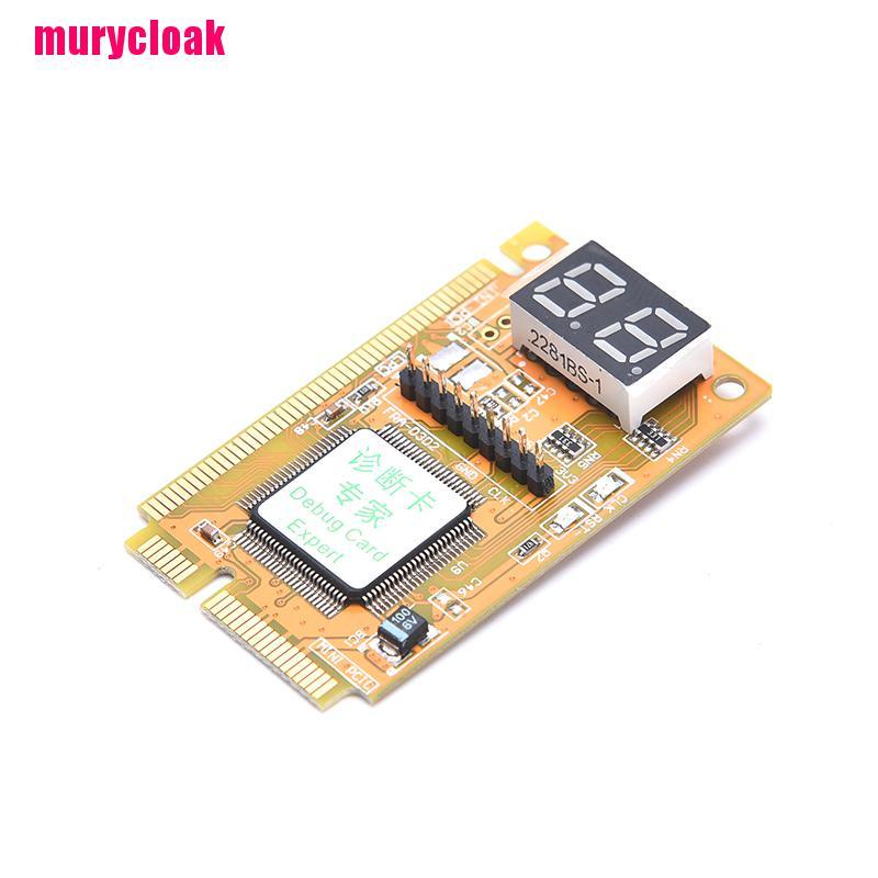 【mur】3 in 1 Mini PCI-E LPC PC Laptop Analyzer Tester Diagnostic Post Test Card