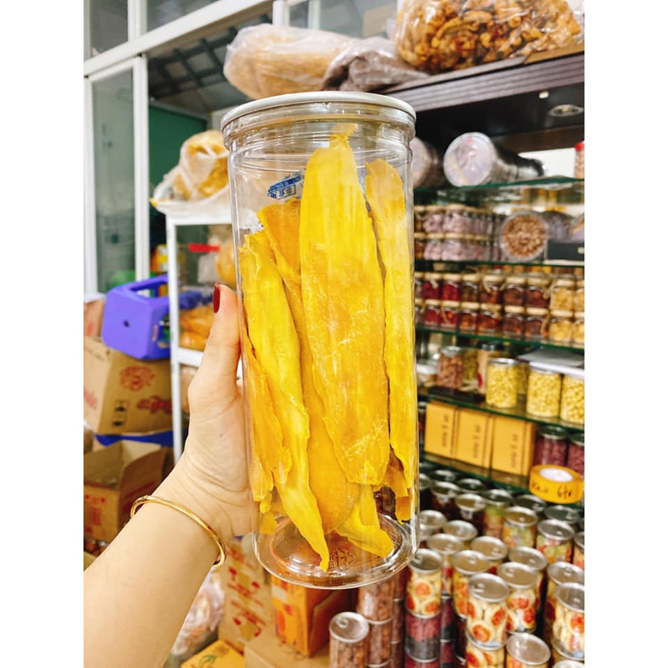Hủ PET-350gr xoài sấy dẻo đà lạt
