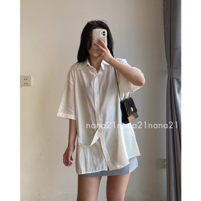 Sơ mi cộc tay nhiều màu