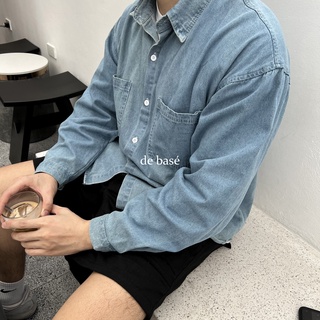 Áo sơ mi Denim Nam - Denim Shirt - De Basé