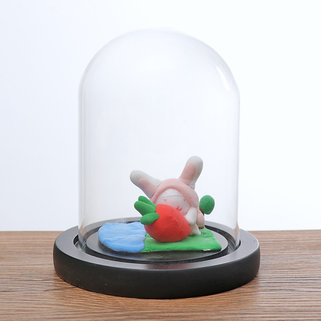 Đế gỗ có lồng thủy tinh tiện dụng cho trang trí DIY | BigBuy360 - bigbuy360.vn