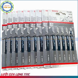 Vỉ 5 lưỡi cưa lộng bosch t111c | chính hãng - đủ vat