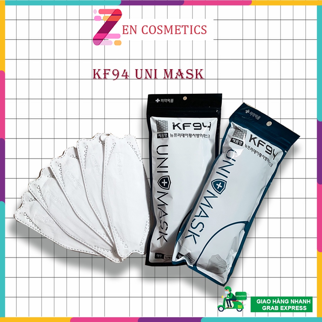 Khẩu Trang KF94 DC MASK 4 Lớp Chống Bụi Mịn Và Kháng Khuẩn Hàng Cao Cấp