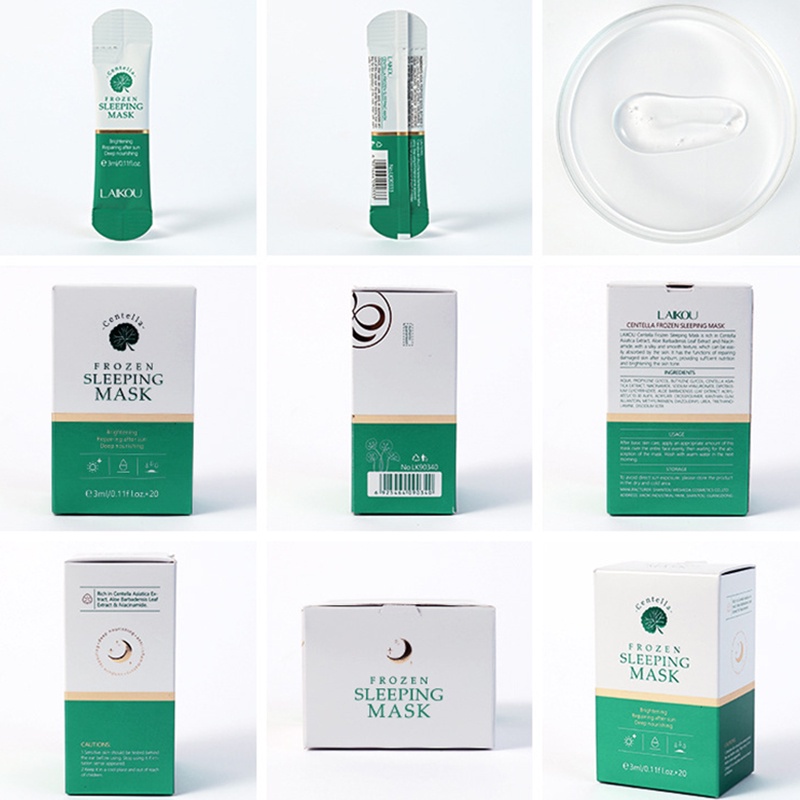 Mặt Nạ Ngủ Dạng Thạch Lacco Centella Asiatica Dưỡng Ẩm Cho Da