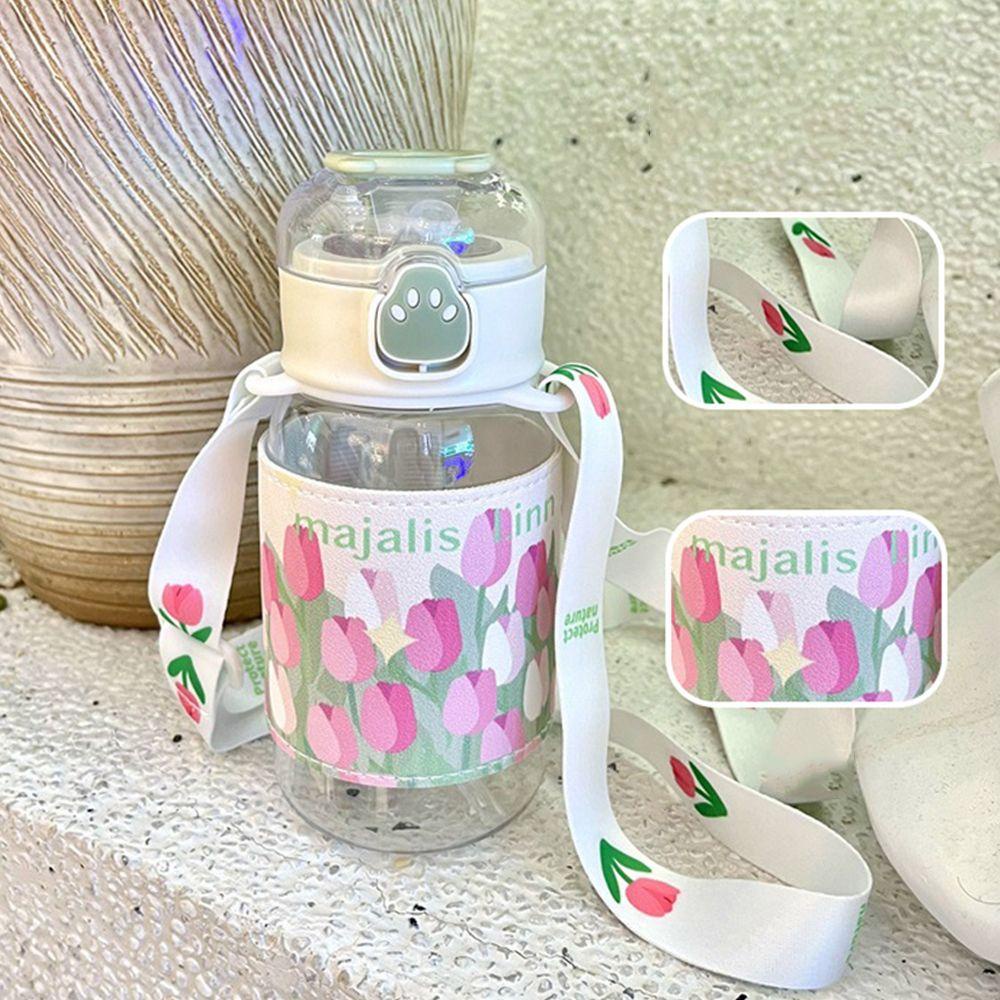 Bình Nước Trong Suốt Dung Tích 450ml Tiện Dụng