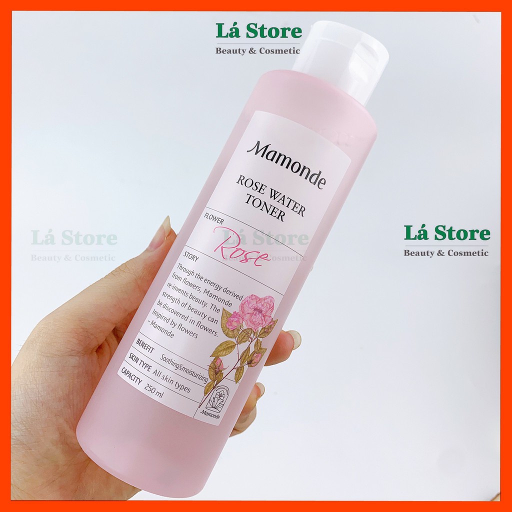 HÀNG CHÍNH HÃNG-Nước Hoa Hồng Mamonde Rose Water Toner 250ML