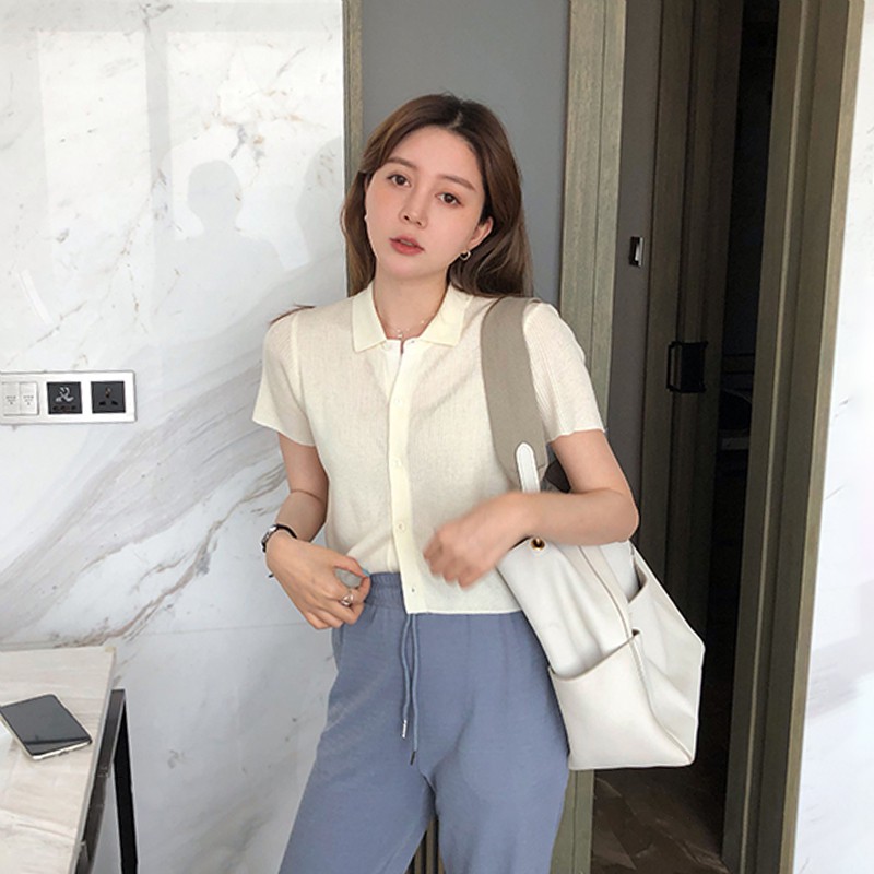 NZN Áo cardigan dệt kim thiết kế phong cách đơn giản đáng yêu cho nữ