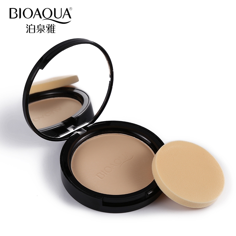 [Hàng mới về] Phấn nén tông lì Bioaqua che khuyết điểm và kiềm dầu lâu trôi | BigBuy360 - bigbuy360.vn