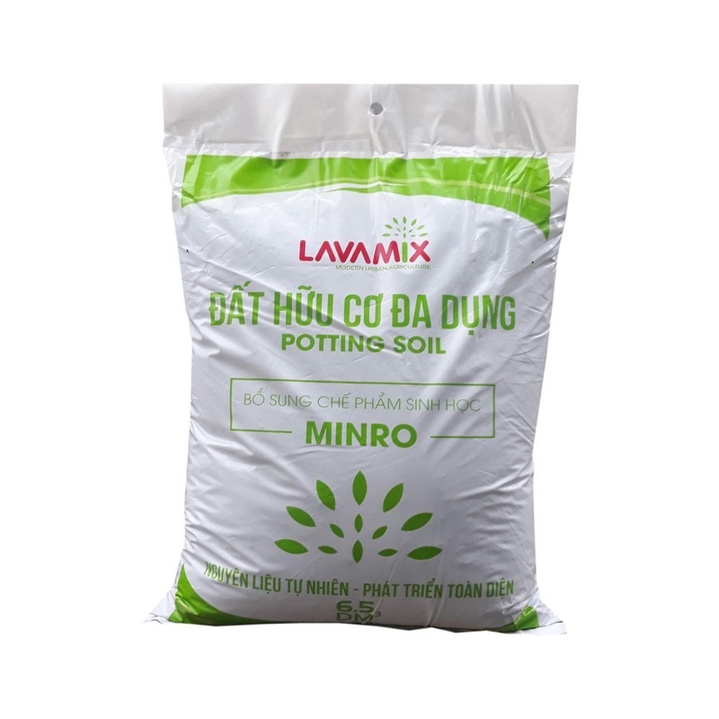Đất Trồng Cây, Đất Hữu Cơ Đa Dụng Lavamix - Bao 6.5Dm3 ~ (2.5 - 3Kg)