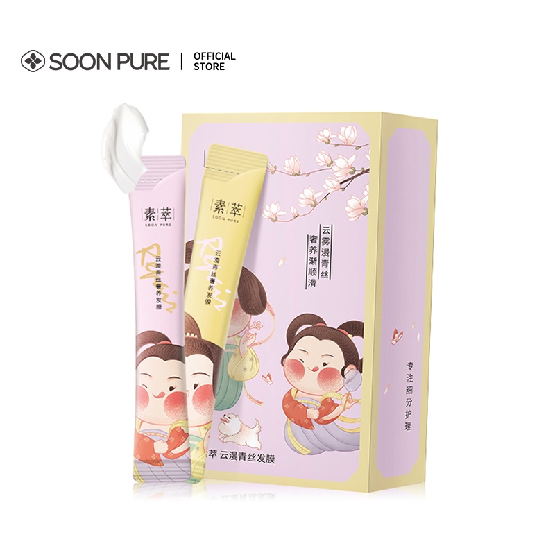 Mặt Nạ Dưỡng Tóc SOONPURE Chubby-Girl Hiệu Quả Cao 10g x 10pcs