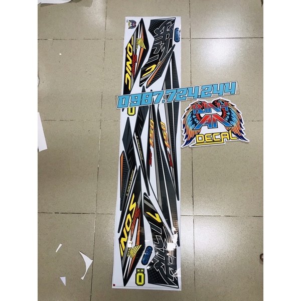 Tem Rời Sonic 150R xi măng