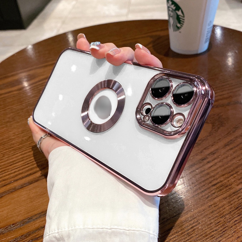 Ốp Điện Thoại TPU Mềm Mạ Điện Chống Sốc Cho iPhone 13 12 11 Pro Max XS Max XR X 8 7 Plus