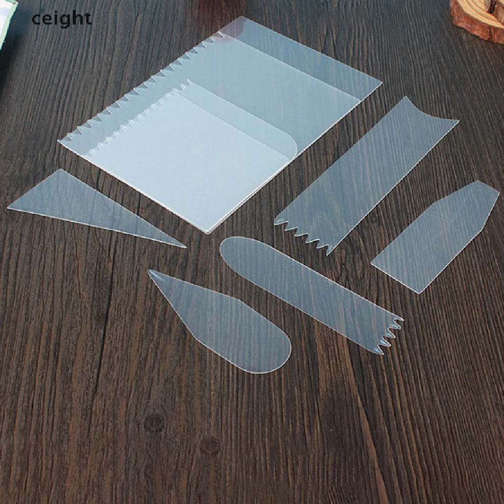 Bộ 9 Dụng Cụ Cạo Trang Trí Bánh Kem Tiện Dụng