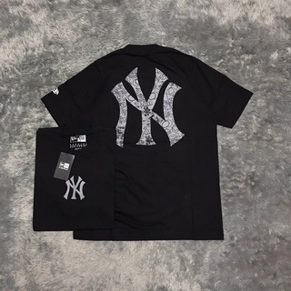 Mới Áo thun nam in chữ YORK YANKEES Graphitti