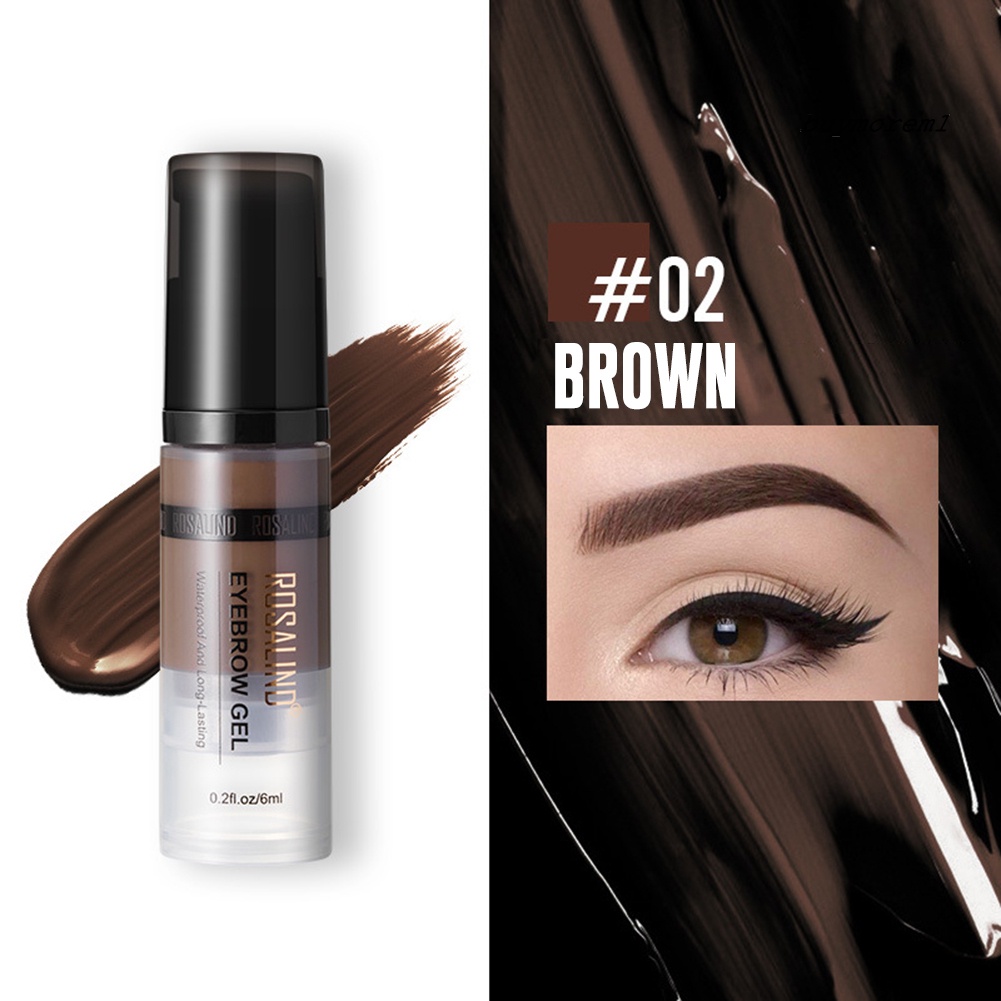 Gel nhuộm lông mày dạng lỏng rosalind 6ml chống nước lâu trôi | BigBuy360 - bigbuy360.vn