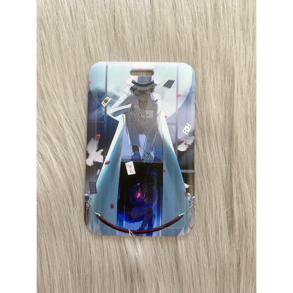 Case CONAN KAITO KID đựng card, thẻ ATM, thẻ nhân viên, CCCD kèm móc khóa, dây đeo thẻ
