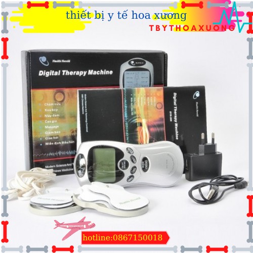 Máy massager 4-8 miếng dán[thietbiytehoaxuong]