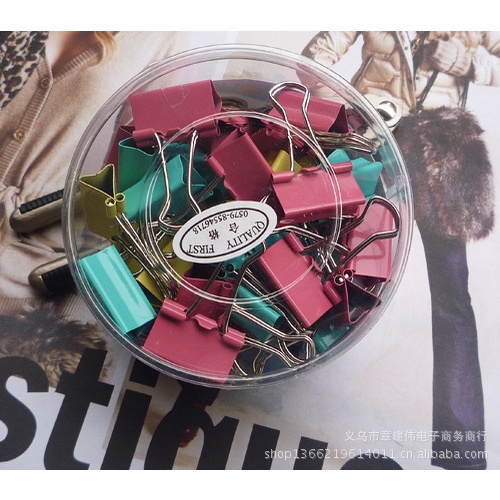 Kẹp Bướm Kim Loại Giữ Giấy Ghi Chú Tài Liệu Đánh Dấu Sách Đồ Dùng Văn Phòng kích thước 2x3,2cm