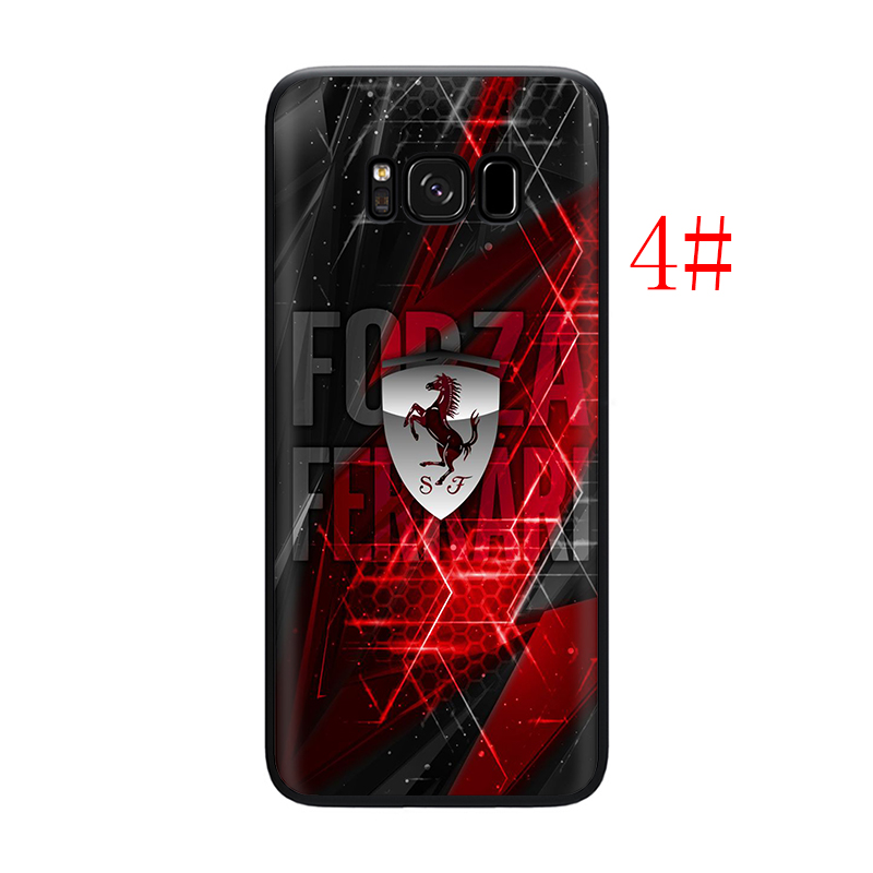 Ốp Lưng Logo Ferrari Sport Cho Samsung A5 2017 A6 A8 Plus A7 A9 2018 Note 8 9